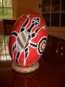 picture of cool ceramic egg